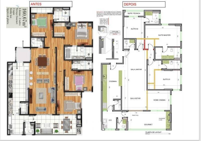 Apartamento à venda com 4 quartos, 160m² - Foto 67