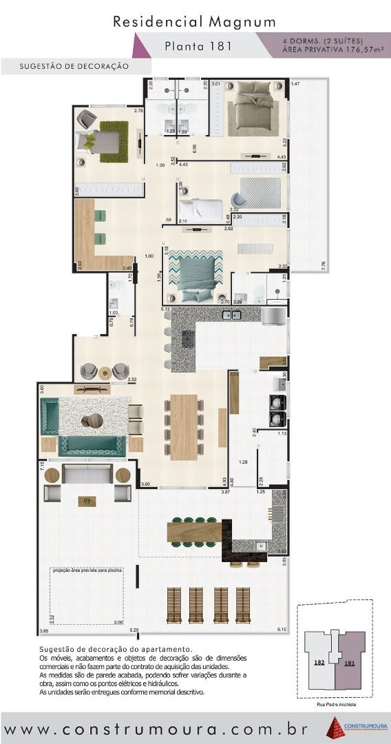 Cobertura à venda com 4 quartos, 176m² - Foto 16