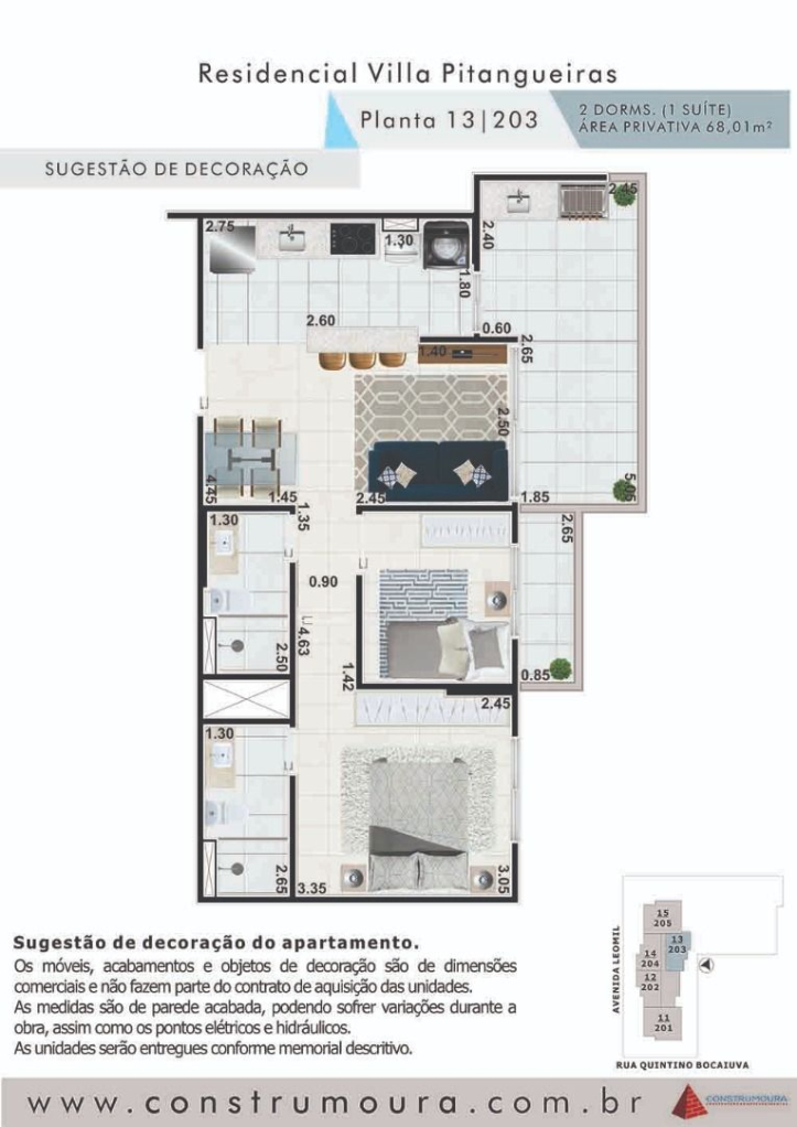 Apartamento à venda com 2 quartos, 68m² - Foto 15