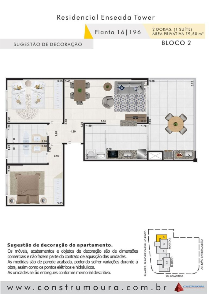 Apartamento à venda com 2 quartos, 79m² - Foto 17