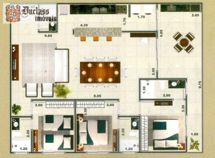 Apartamento à venda com 3 quartos, 143m² - Foto 29