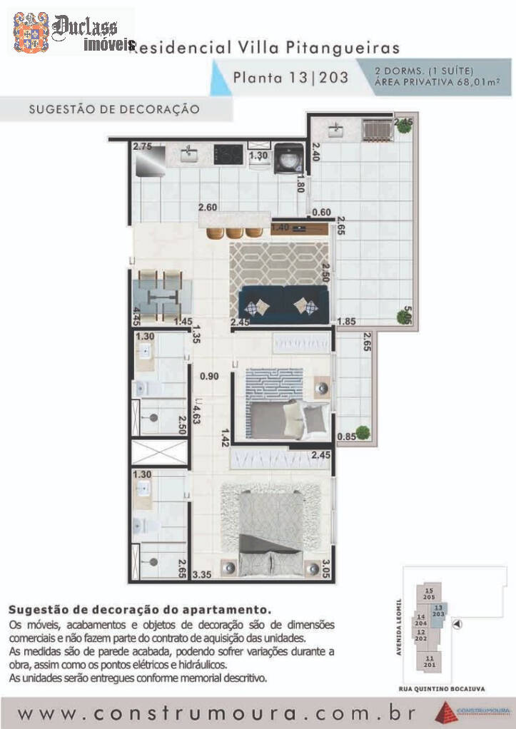 Apartamento à venda com 2 quartos, 68m² - Foto 15