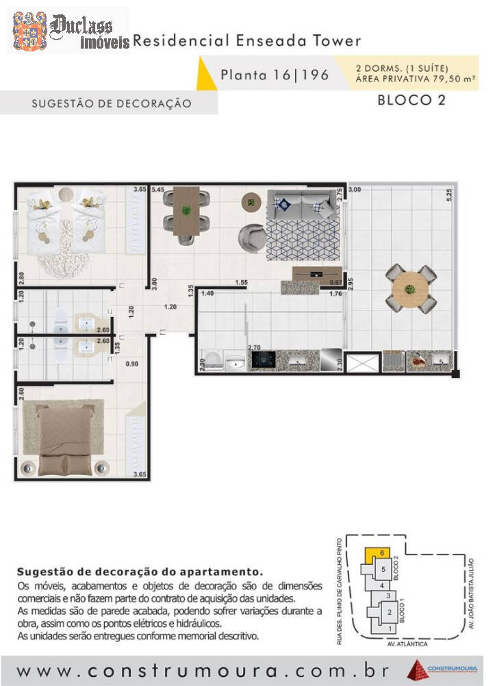 Apartamento à venda com 2 quartos, 79m² - Foto 17