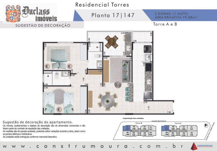 Apartamento à venda com 2 quartos, 79m² - Foto 24