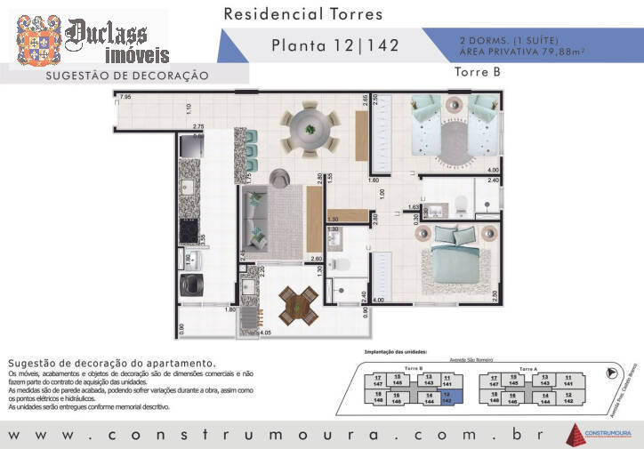 Apartamento à venda com 2 quartos, 79m² - Foto 26