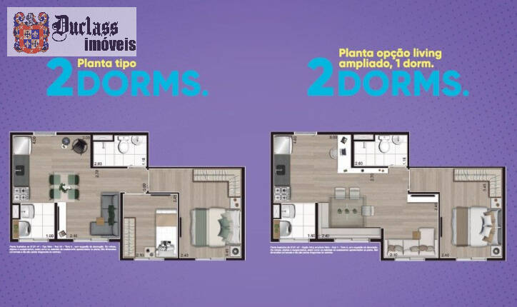 Apartamento à venda com 2 quartos, 35m² - Foto 11