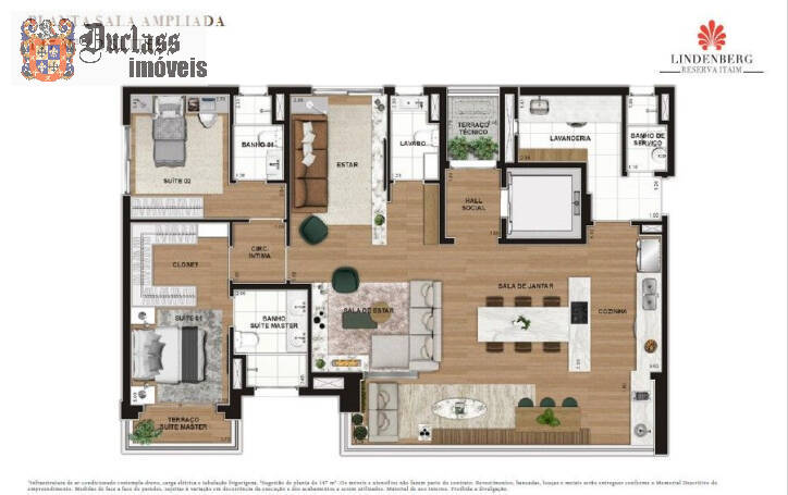 Apartamento à venda com 3 quartos, 147m² - Foto 10